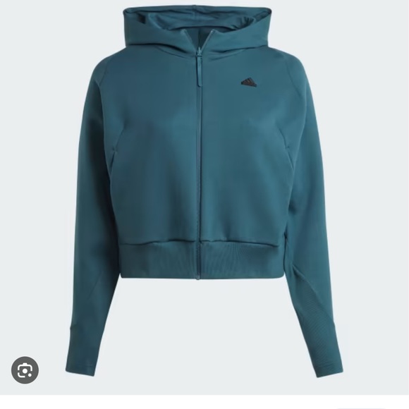 Adidas ARCTIC NIGHT Women's Z.N.E. Full Zip Hooded Jacket, XS - Picture 2 of 3
